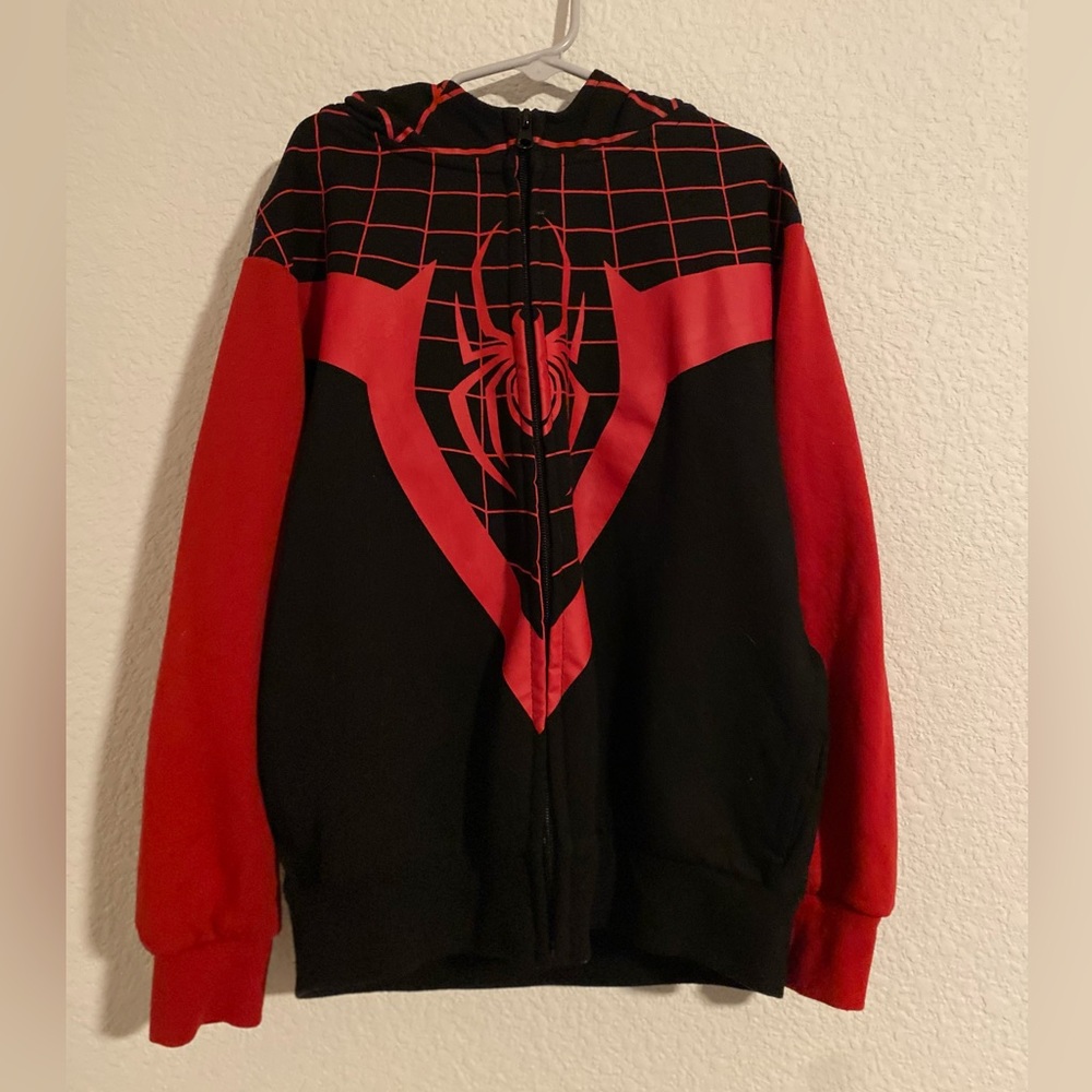 Spider Man Zip Up Hoodie
